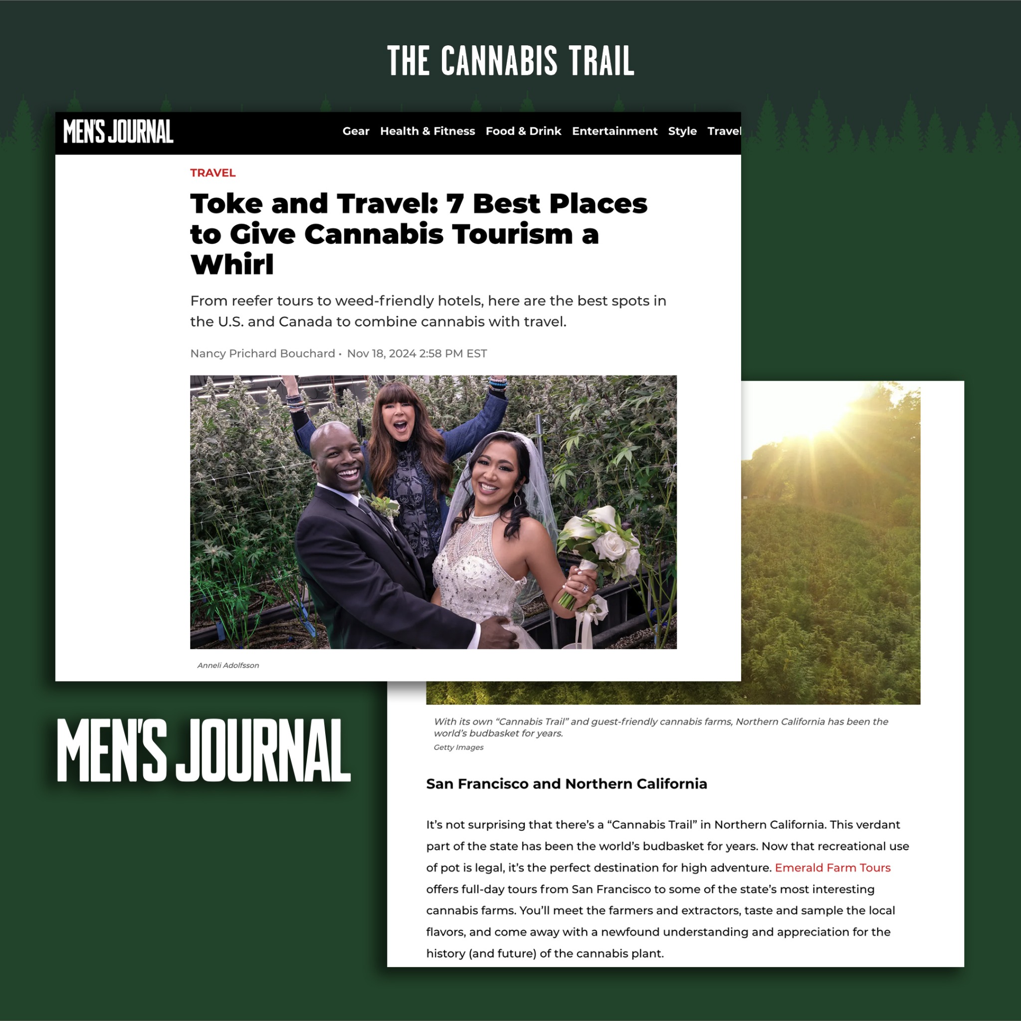 Men's Journal — Cannabis Tour Destinations