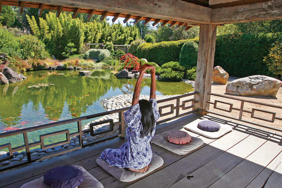 Osmosis Day Spa in Freestone, Sonoma County, California.